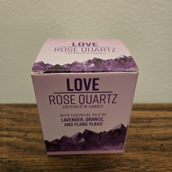 Other - Love Rose Quartz Candle